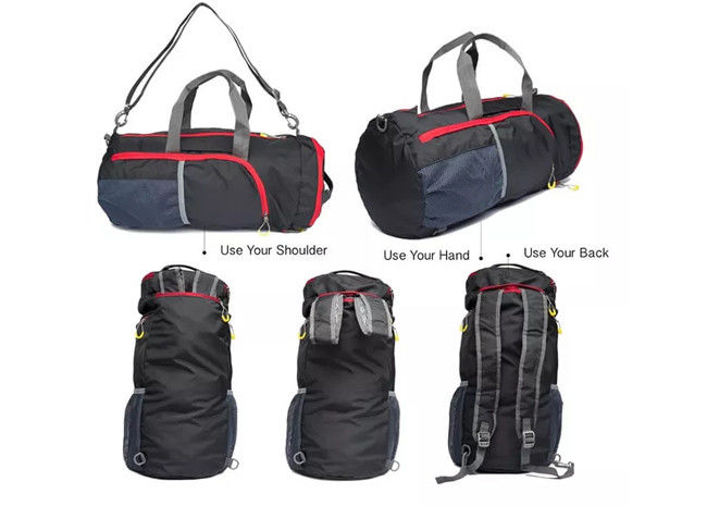25L Fold Up Duffel Foldable Travel Bags Lightweight Multiscene