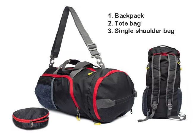 25L Fold Up Duffel Foldable Travel Bags Lightweight Multiscene